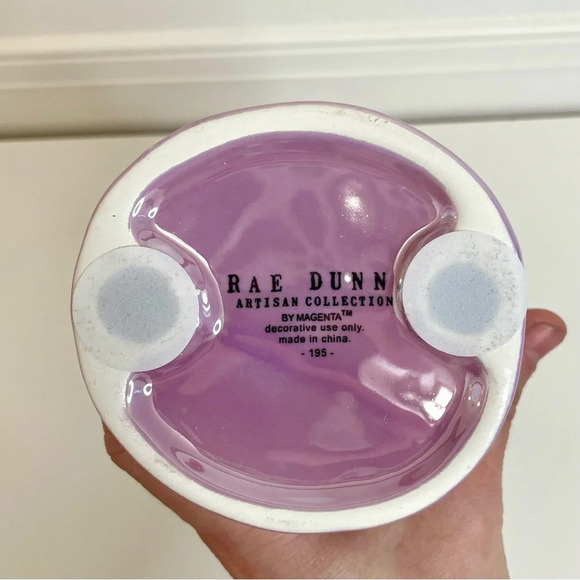 Rae Dunn Lustrous Ceramic Sun Kissed Mermaid Tail Decor - Picture 4 of 5